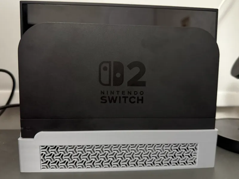 Nintendo Switch 2 stand (more  air intake space)