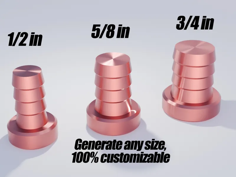 Parametric Hose Plugs