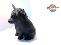 Vache Highland low poly — photo 6