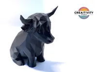 Vache Highland low poly — photo 5