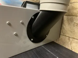 Airbrush Booth Vent Diverter