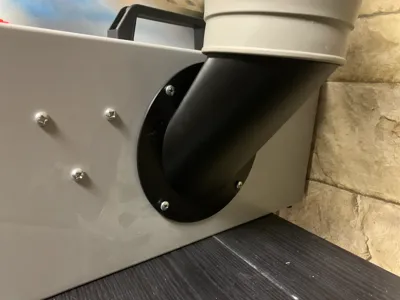 Airbrush Booth Vent Diverter