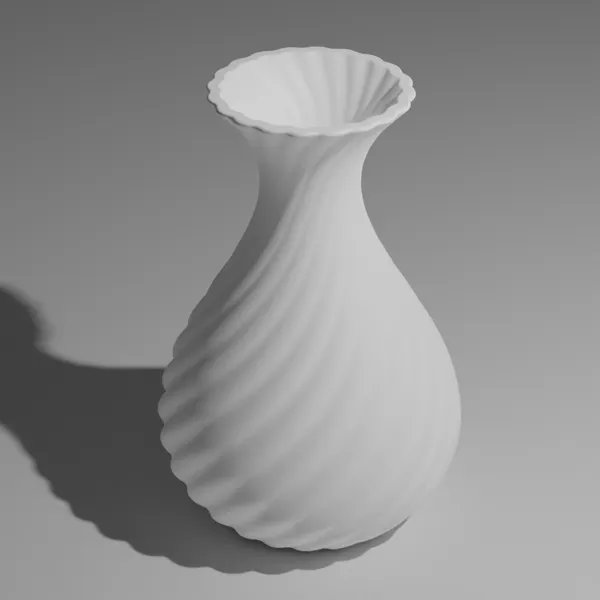 Vase 2 en spirale