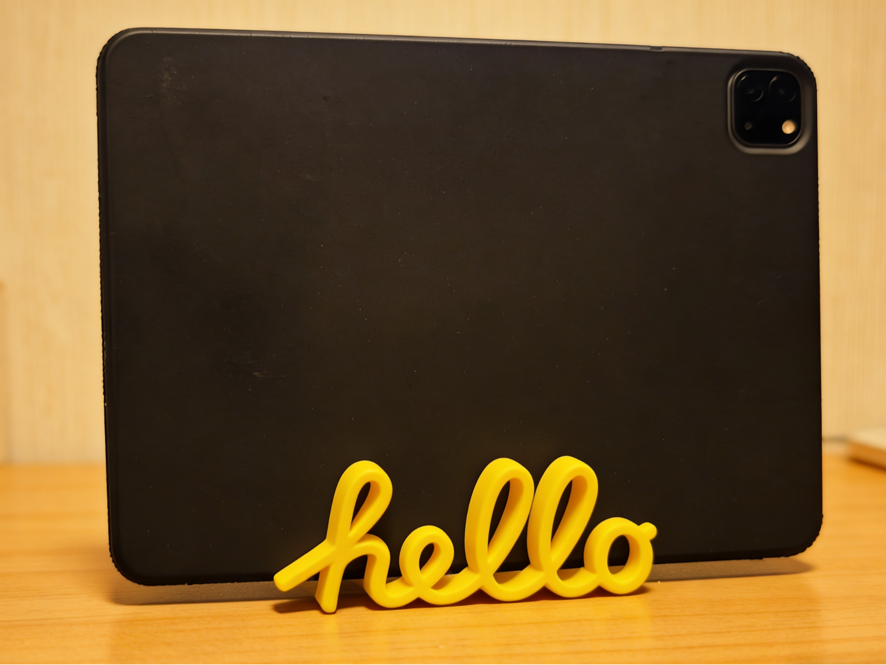 【苹果经典hello】iPad立式支架