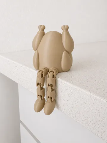Estante o repisa: Articulated Turkey Flexi Leggy Shelf Sitter Toy — vista de referencia 3
