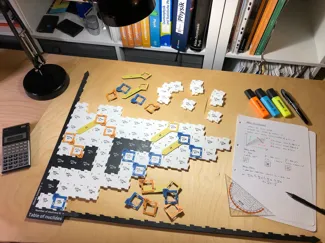 Table of Nuclides Puzzle – Physics Model