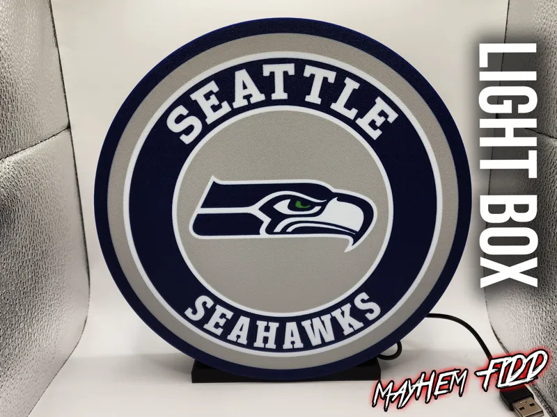 Seattle Seahawks - Light Box