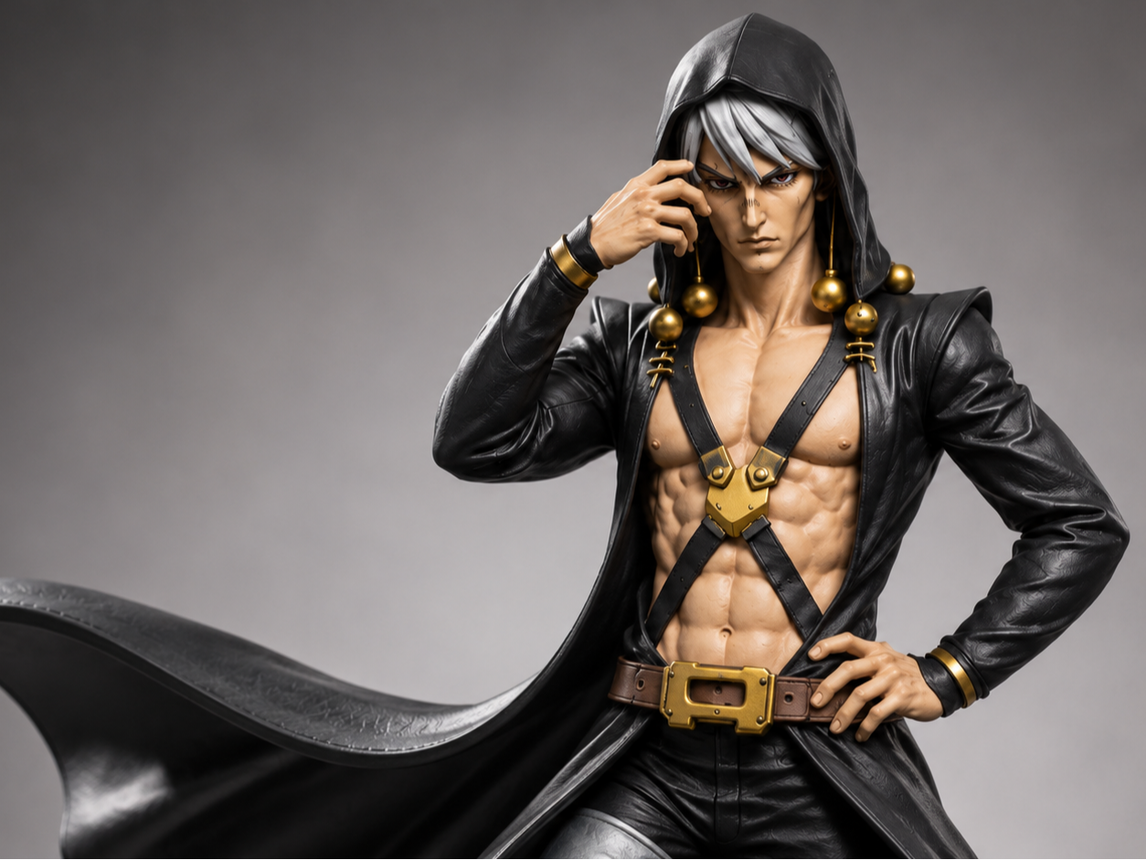 Risotto Nero – JoJo Fan Art Display Figure