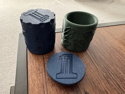 Harley Davidson Cup Container