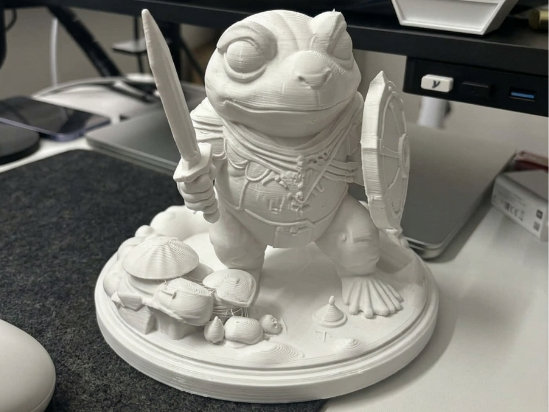 Frog Knight Warrior | Epic Marshland Diorama