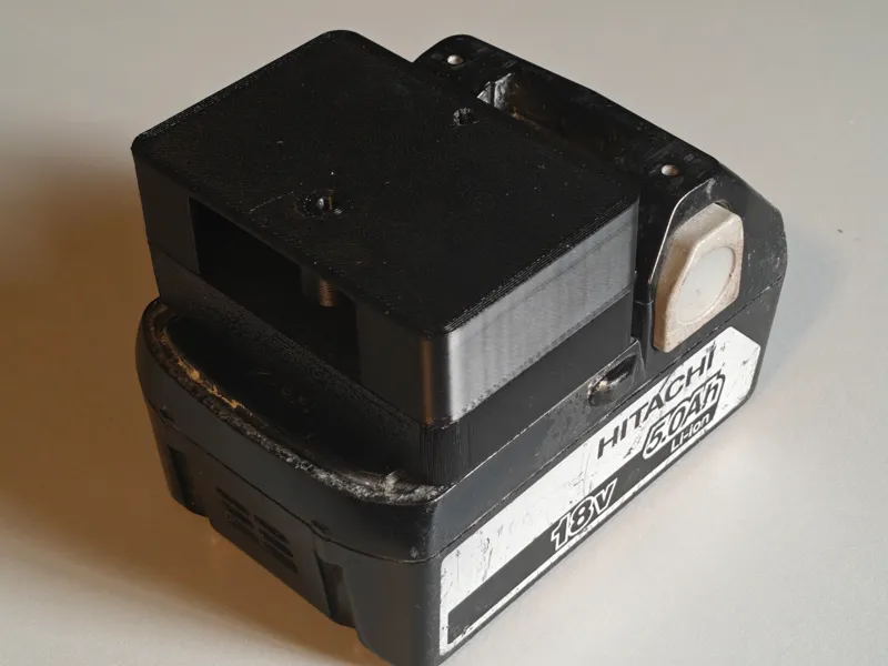Hikoki Hitachi 18V Battery Power Adapter DIY
