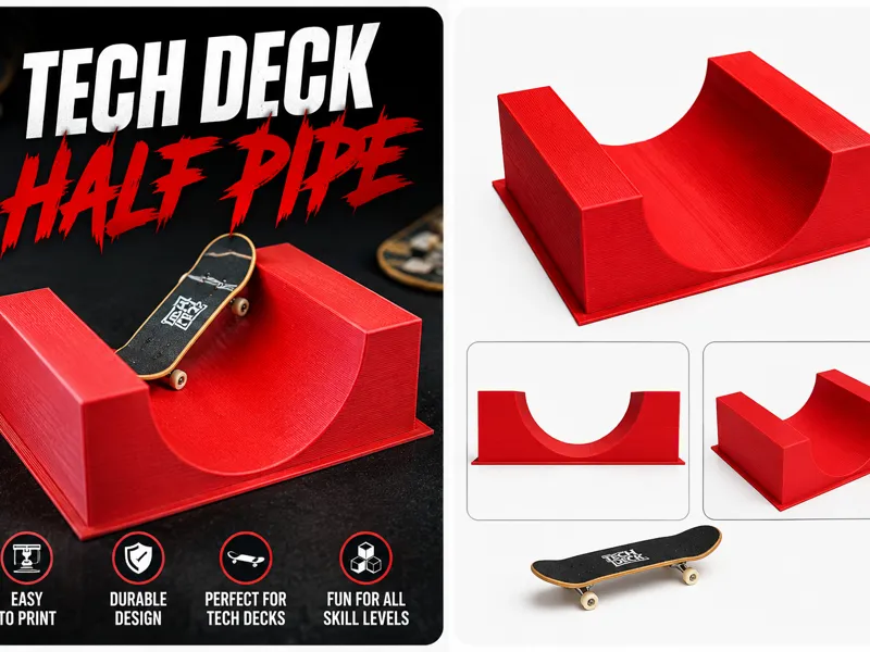 Tech Deck Half Pipe