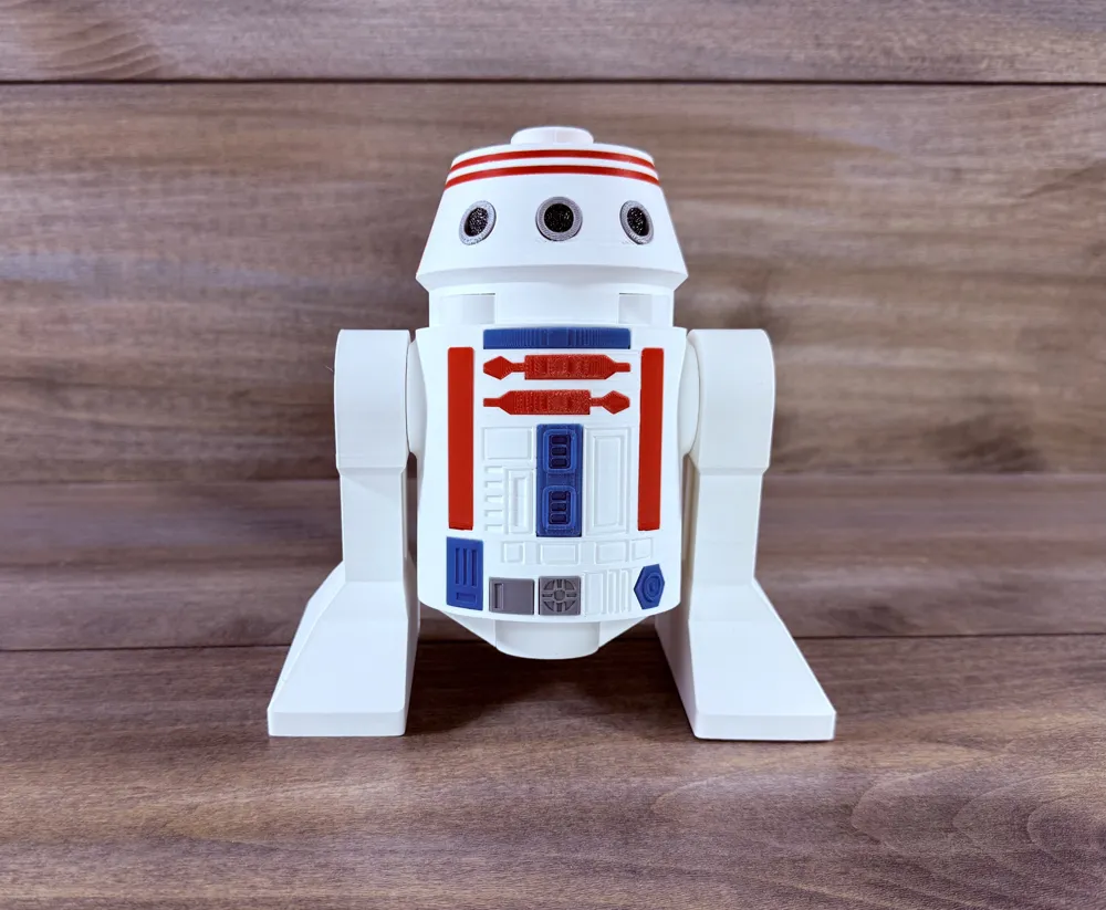 Big Brick R5-D4 500% - Free 3D Print Model - MakerWorld