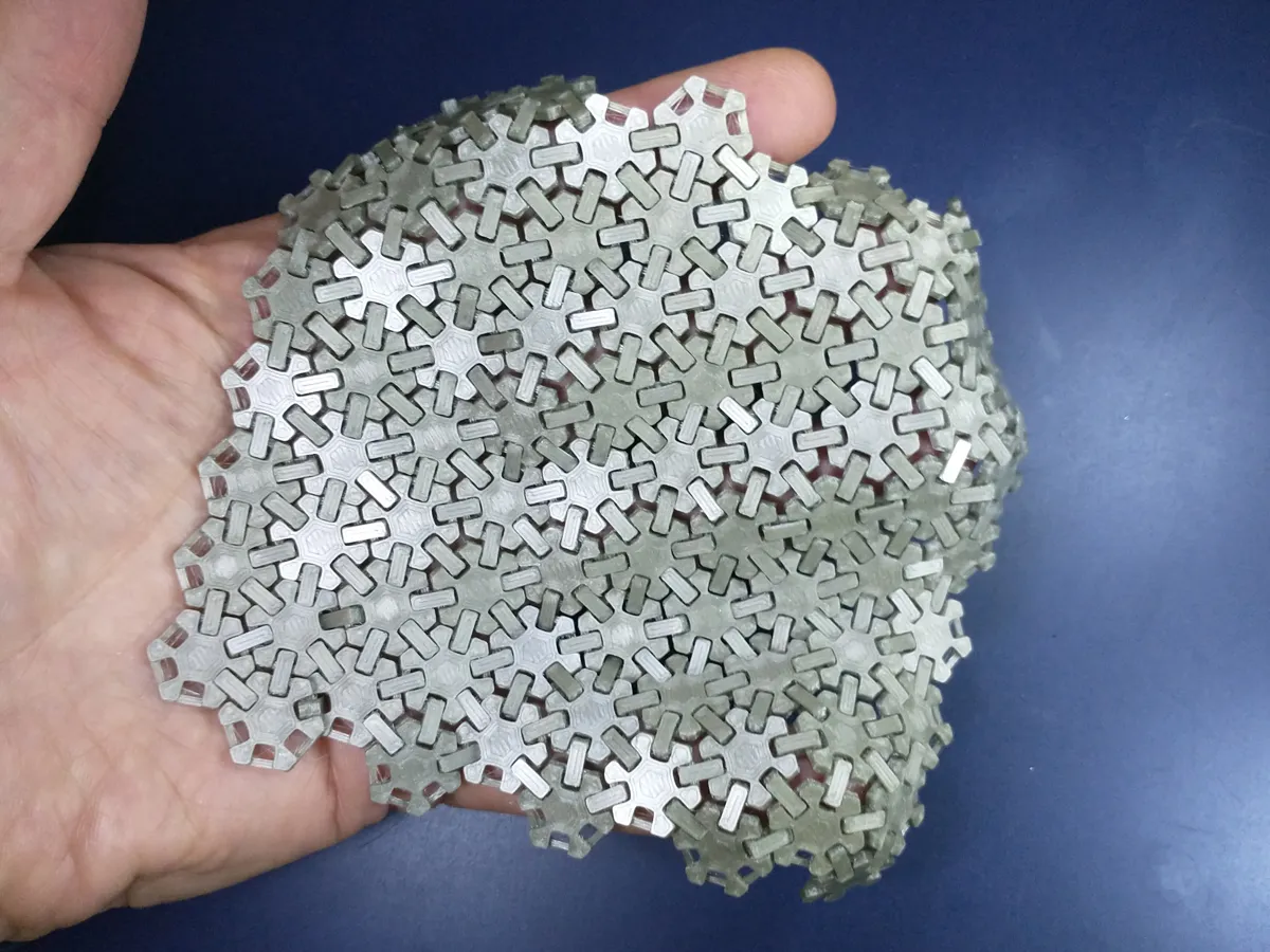 Tissu de cotte de mailles hexagonale extra-souple