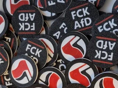 Shopping Cart Chip Antifa FCK AFD
