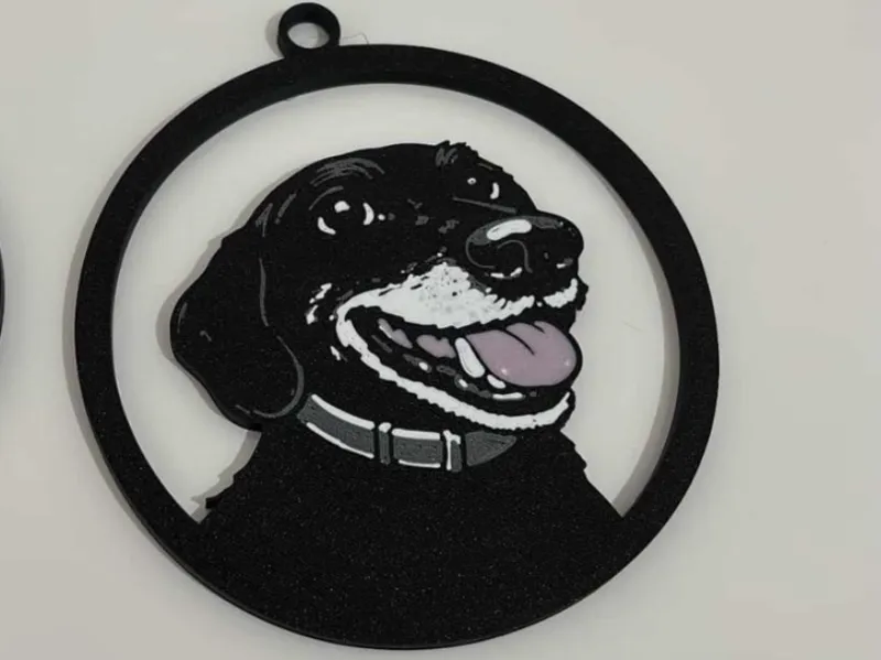 Pallina natalizia decorativa cani