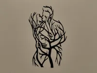 Décoration murale Amoureux — photo 1