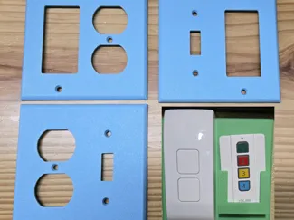 Combo Plates Outlets Toggle Switch Decora FlexFob