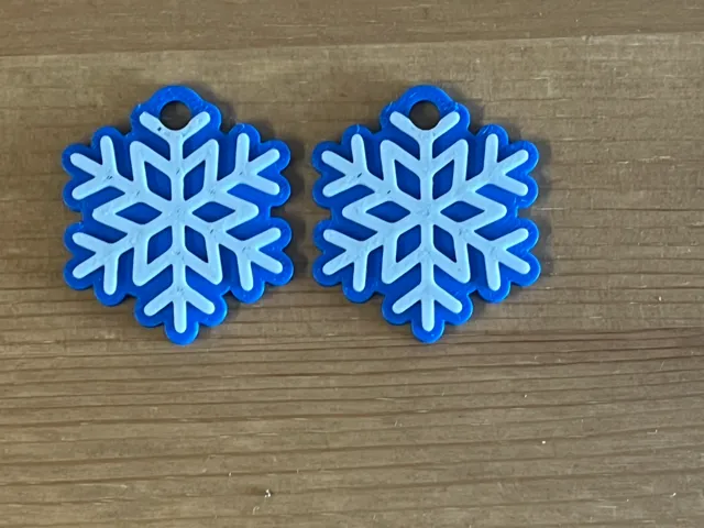 snowflake earrings
