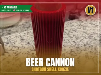 Reloadable Shotgun Shell Beer Cannon