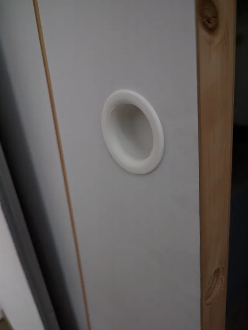 poigné de porte 40mm coulissante  "38mm MINI"