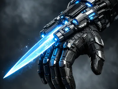 Cyborg Sword Hand