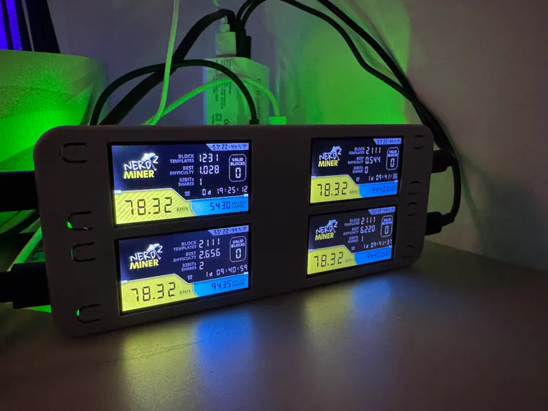 x4 Case for LilyGo T-Display S3 / Nerdminer