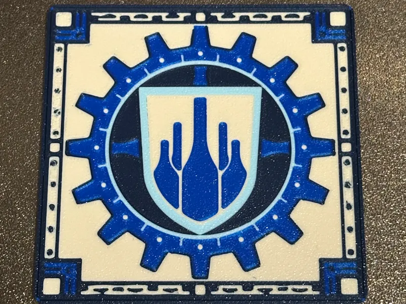 FFXI Bastok Nation Flag Coaster