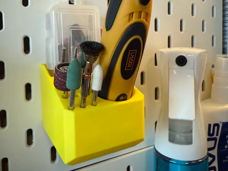 Skadis Mini rotary and bits mount