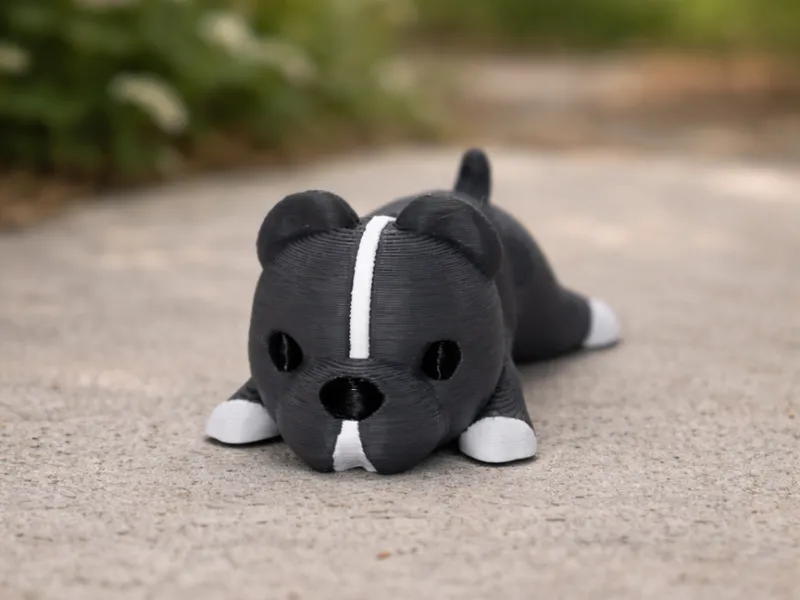 Flexi Pitty – Print-in-Place Articulated Pit Bull