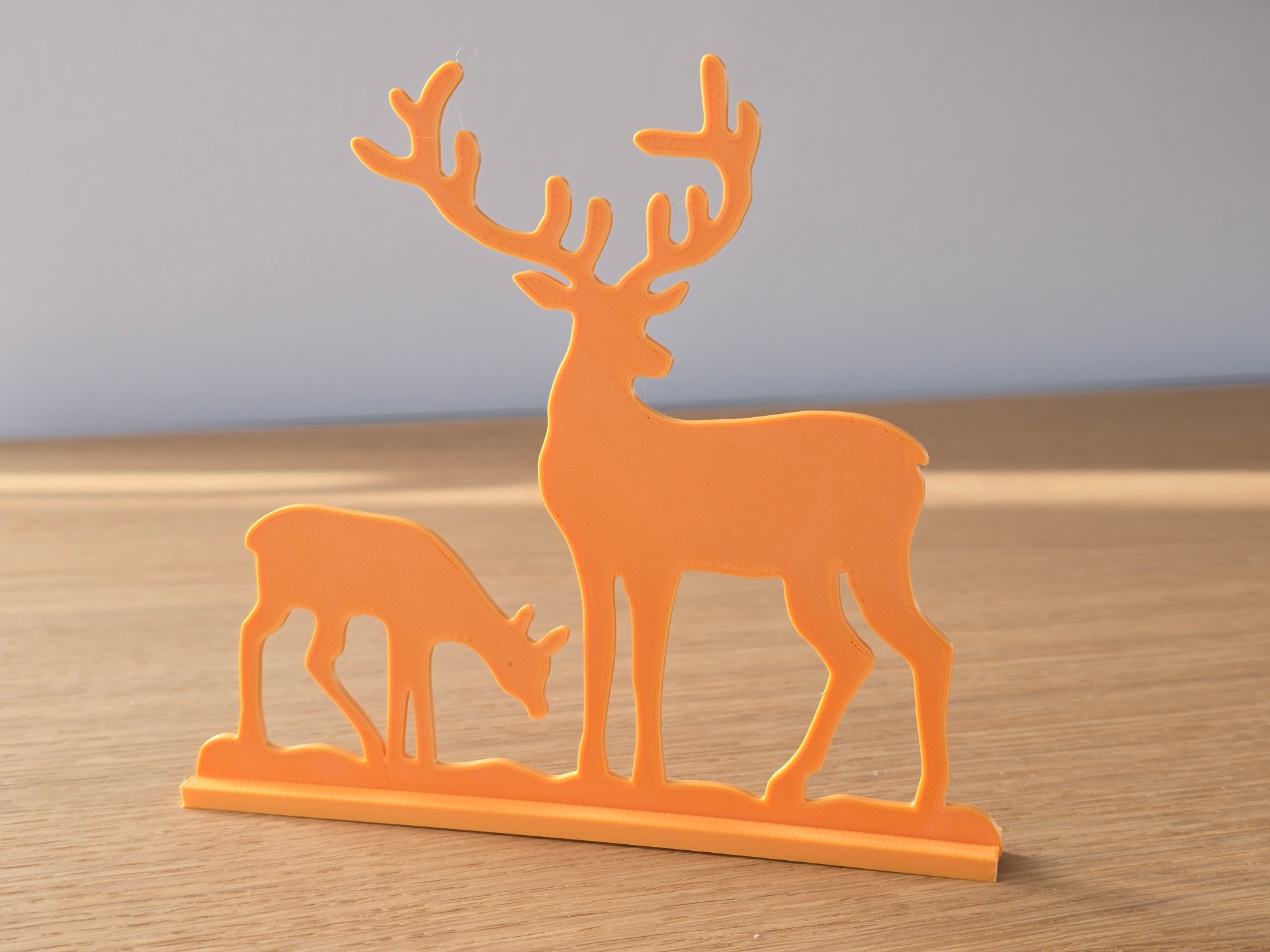 Rehe Wild Weidmannsheil Dekoration Aufsteller