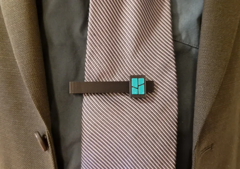 Bambulab logo tie clip