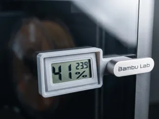 Glass Door Digital Thermometer Hygrometer P1S, X1C