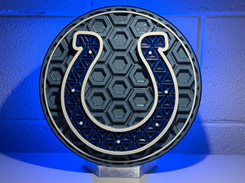 Indianapolis Colts Dimensional Mosaic