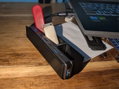 usb hub holder