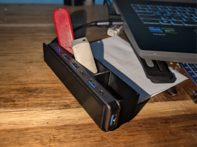 usb hub holder