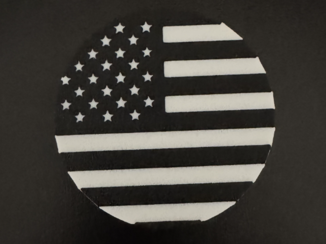 American Flag Cup Holder Inserts, drink coaster
