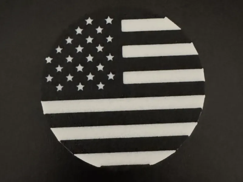 American Flag Cup Holder Inserts, drink coaster