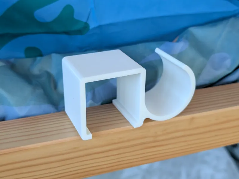 Bettkantenclip für IKEA KURA
