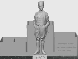 ATATÜRK kalemlik(pencil holder)
