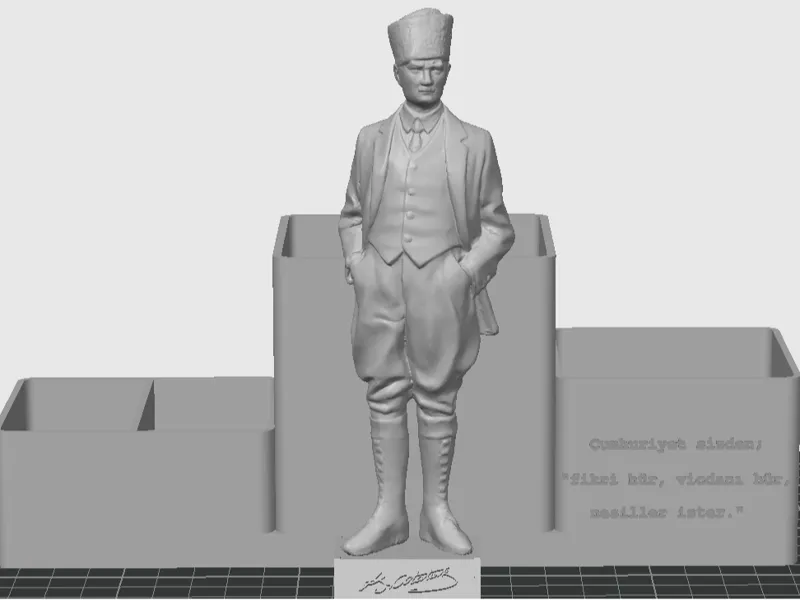 ATATÜRK kalemlik(pencil holder)