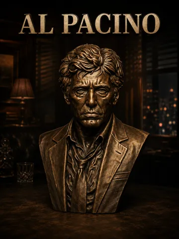 Figura decorativa: Al Pacino Bust — vista de referencia 2
