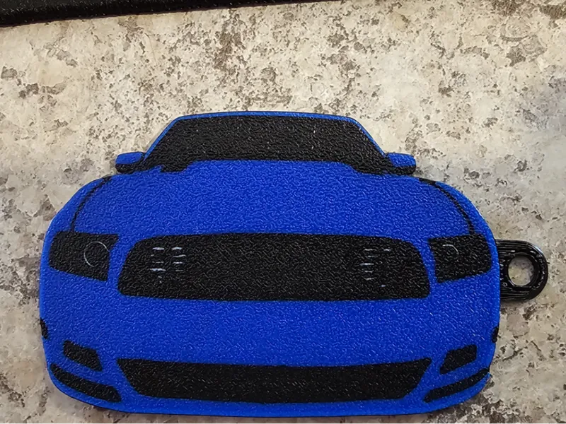13 Mustang keychain