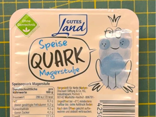 Gutes Land 500g Magerquark von Netto