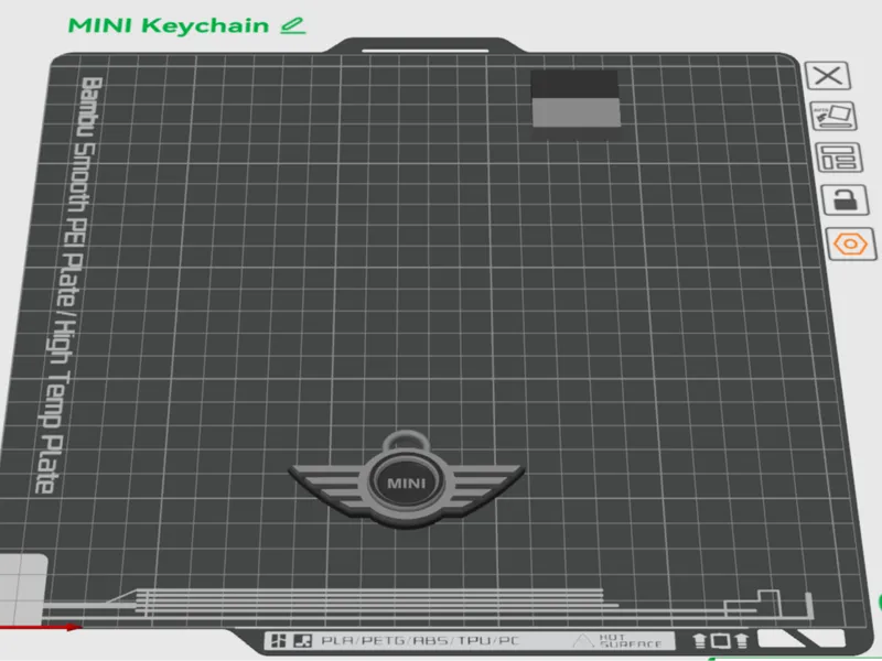 MINI Cooper Keychain