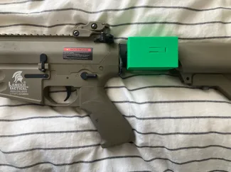 Airsoft M4 Stock Mag Holder V2
