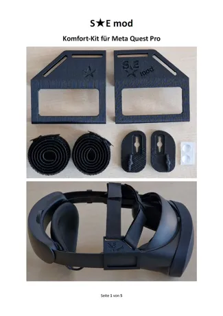 Komfort-Kit für Meta Quest Pro