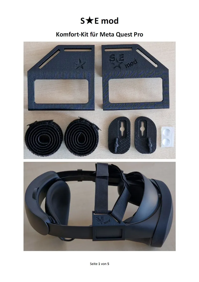 Komfort-Kit für Meta Quest Pro