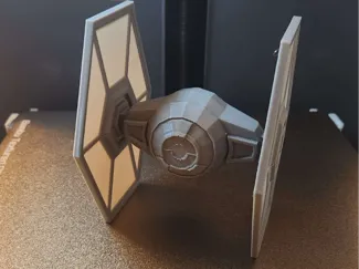 Tie Fighter- Semi Low Poly