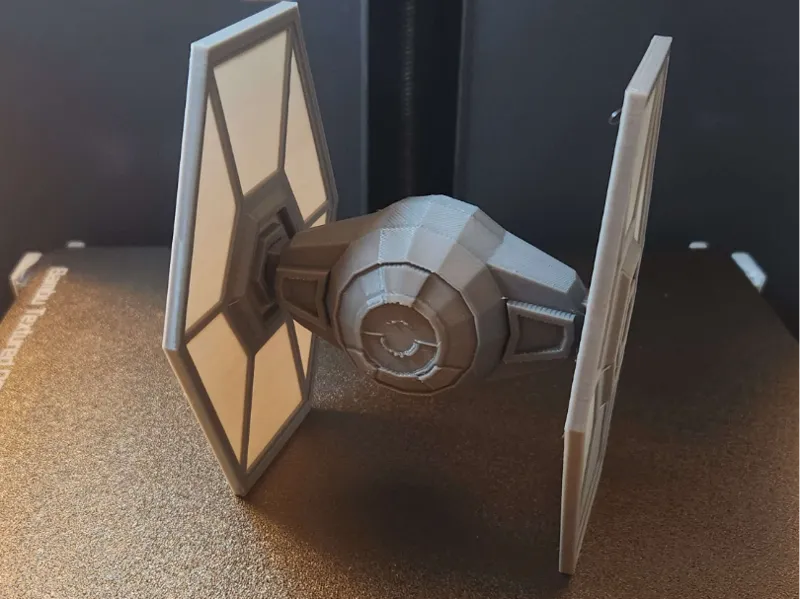 Tie Fighter- Semi Low Poly